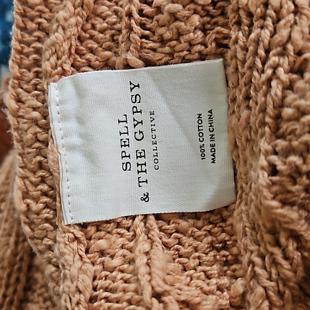 Spell & The Gypsy Collective Yellowstone Knit Cardigan Size M/L - Picture 15 of 16